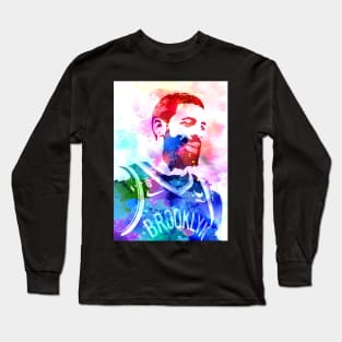 Kyrie Irving Watercolor Long Sleeve T-Shirt